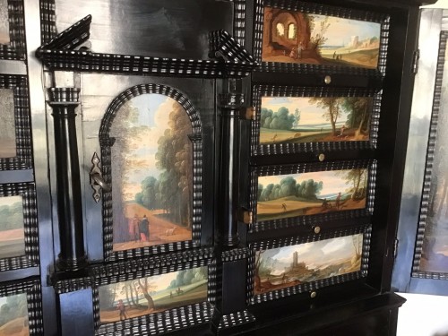 17th-century Antwerp cabinet attributed to Isaac van Oosten - 