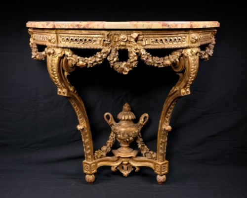 Furniture  - Louis XVI Giltwood Console 