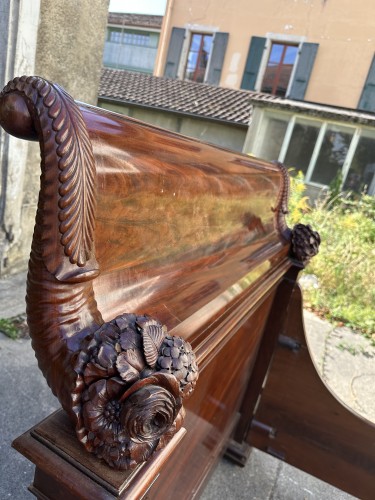 Furniture  - Bed in Cuban mahogany