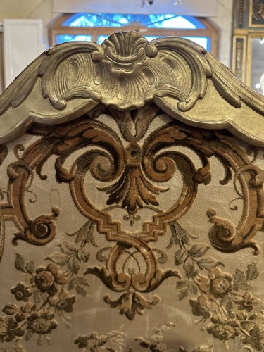 Regence period mantel screen - 