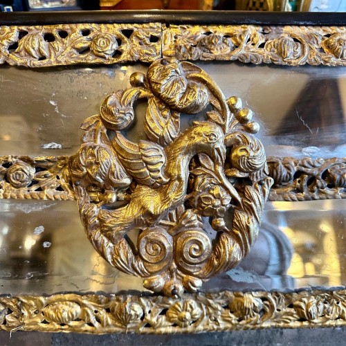 Miroir à pare-closes d’époque Louis XIV - Miroirs, Trumeaux Style Louis XIV