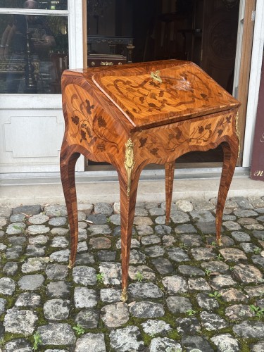Antiquités - French Louis XV bureau de pente