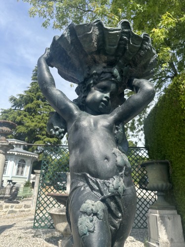 Centre de fontaine en fonte de fer - Frédéric Brossy