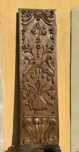 Panneau de boiserie en noyer - 