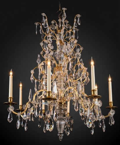 Antiquités - Grand lustre XVIIIe siècle