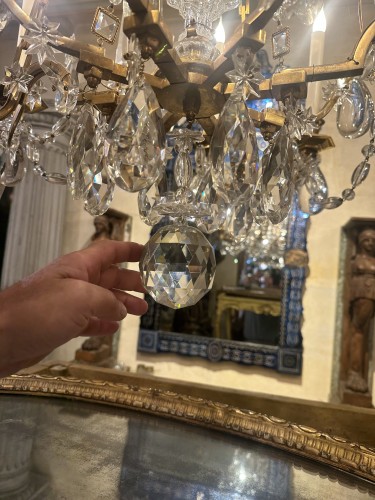 Grand lustre à huit bougies - Luminaires Style 