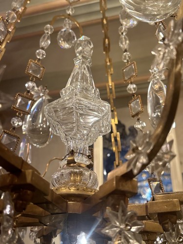 Grand lustre à huit bougies - Frédéric Brossy