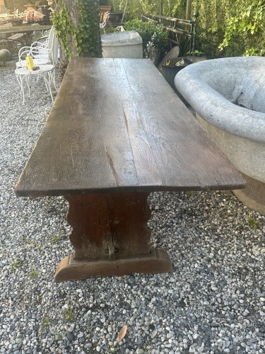 XVIIe siècle - Table en chêne massif