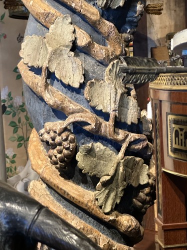 Objet de décoration Colonne Piédestal - Paire de colonnes baroques