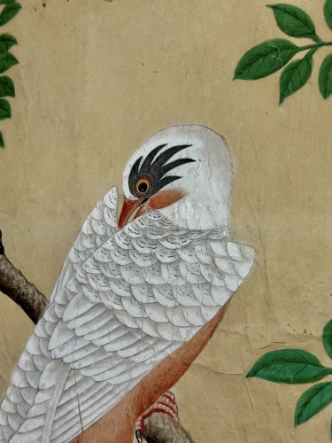 Grand papier peint chinois fin XVIIIe siècle - Frédéric Brossy