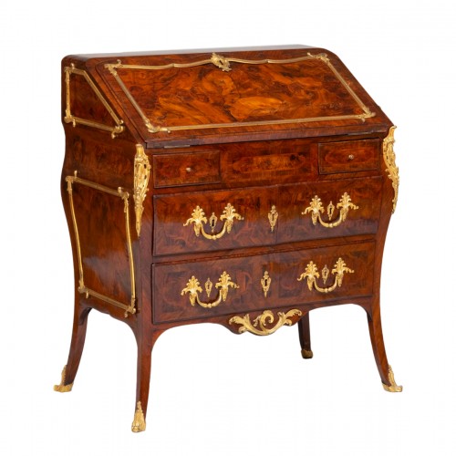 French Regence period commode scriban