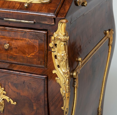 Régence - Commode scribanne d'epoque Regence