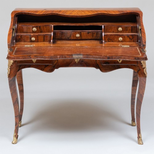 Mobilier Bureau et Secrétaire - Bureau de Pente, francais, d'epoque Louis XV