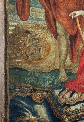17th century - Flemish, Baroque Period, Tapestry Panel (entre fenêtre)