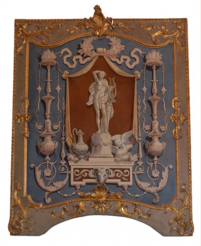 Set of four, Italian, Neoclassical period, boiserie panels - Architectural & Garden Style 