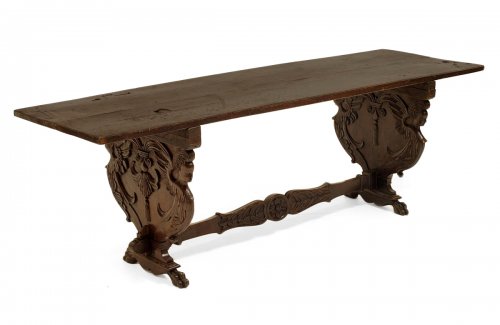 Florentine, Renaissance period refectory table