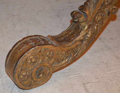 19th century - Pair of Italian, Empire period curule seats