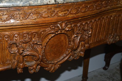 Furniture  - Large, Italian, Louis XVI period carved console