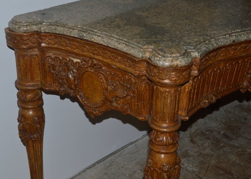 Large, Italian, Louis XVI period carved console - 