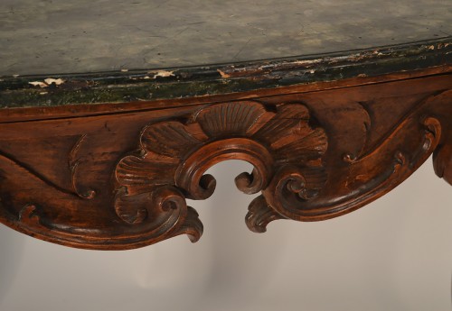 Grande Console Italienne d’epoque Regence - Mobilier Style Régence