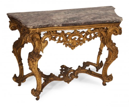 Console Génoise, d'époque Rococo