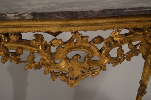 XVIIIe siècle - Console Génoise, d'époque Rococo