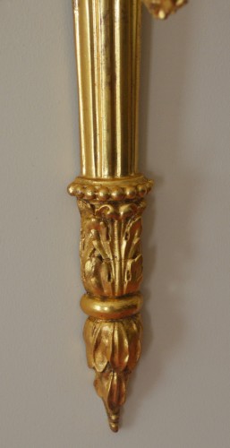 18th century - Pair of English, George III period sconces