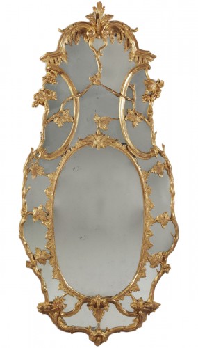 Irish, George III period mirror