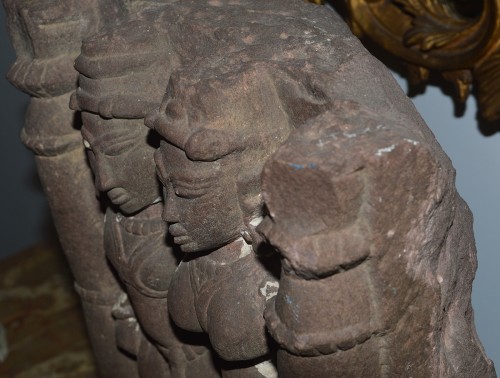 Imposing, Northern Indian, erotic stele - 