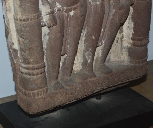 Imposing, Northern Indian, erotic stele - 