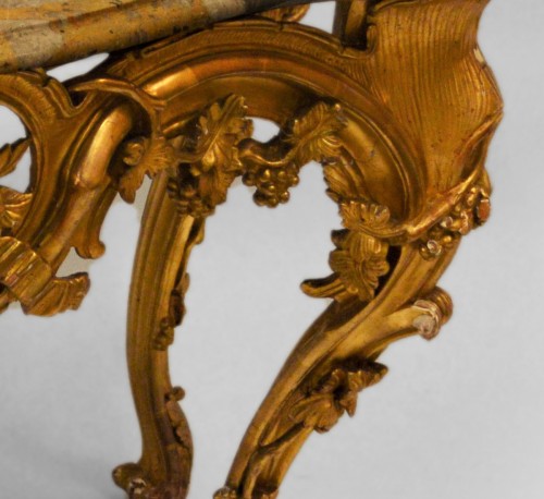 Mobilier Console - Console Provencale d'epoque Louis XV-Louis XVI Transition