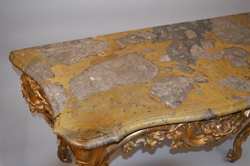 XVIIIe siècle - Console Provencale d'epoque Louis XV-Louis XVI Transition