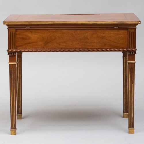Antiquités - Table d’architecte (table a la tronchin) Russe d’epoque Louis XVI