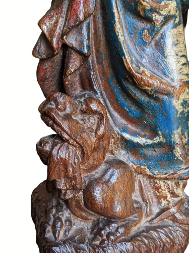 Sculpture Sculpture en Bois - Sainte Marguerite, Pays-Bas début 16e siècle
