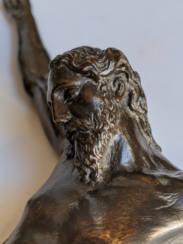 Christ en bronze, d'après Bastiano Torrigiani (? - 1597), 17e siècle - Galerie Noël Ribes