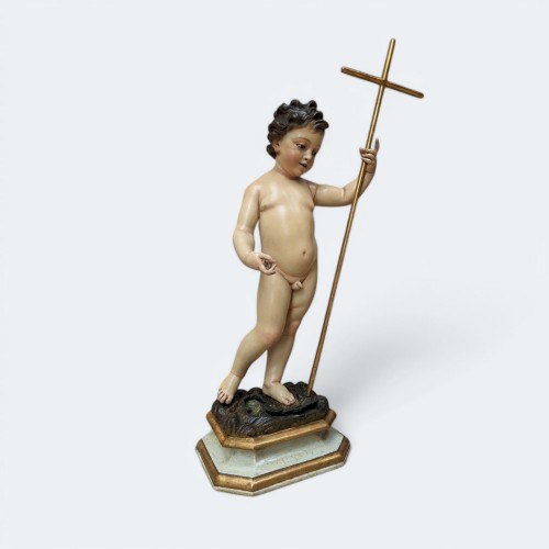 Petit Saint Jean, Luis S. Carmona (1708 - 1767), c. 1740-55 - Sculpture Style 