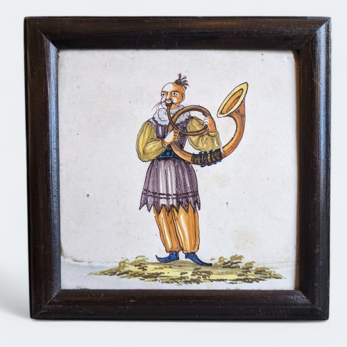 Ensemble de carreaux à figures, Manises entre 1750 et 1830 - 