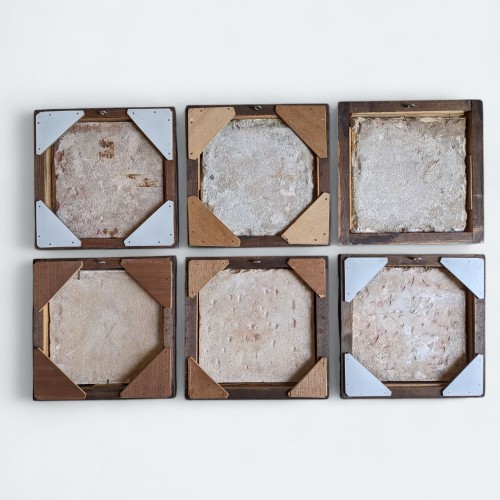 Antiquités - Ensemble de carreaux à figures, Manises entre 1750 et 1830