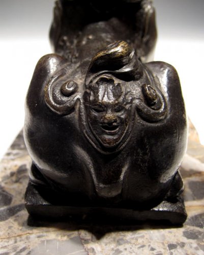 Paire de Sphinx en bronze d'époque Régence - Galerie Noël Ribes