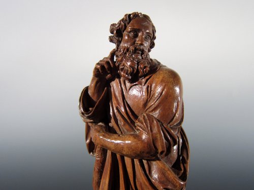 Sculpture  - Saint James the Less and Aaron, Flemish School, XVIIth century