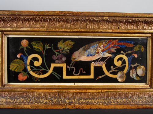 Sculpture  - Italian pietre dure plaque, Florence, XVIIth century