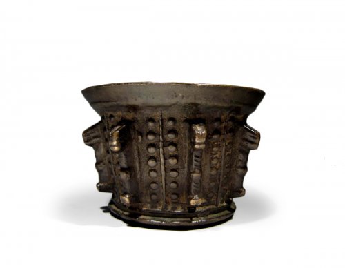 A Gothic bronze mortar, circa 1500