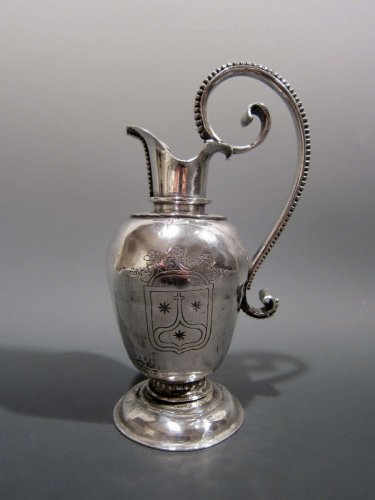 Antiquités - Heraldic silver cruet, circa 1600