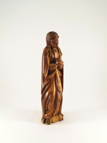 Sculpture  - Indo-Portuguese ivory Madonna, Goa, 17th century