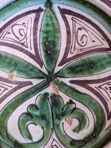 XIe au XVe siècle - Petit plat gothique, Paterna, XIIIe-XIVe siècle