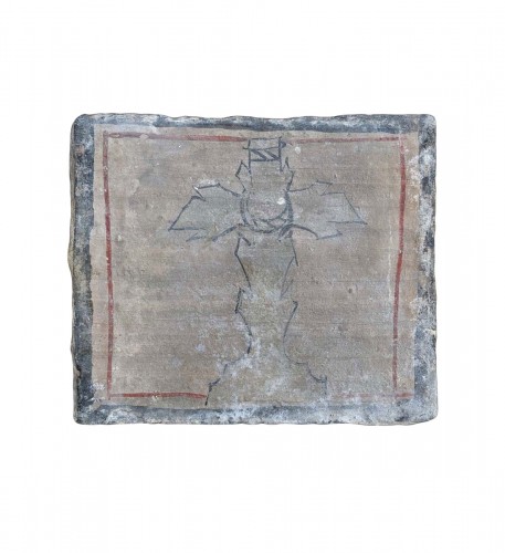 Gothic &#039;Socarrat&#039; plaque, Paterna 15th century 