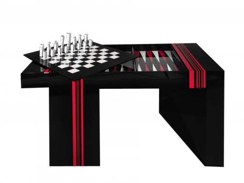 Table à jeux - Jean Claude Farhi (1940-2012)