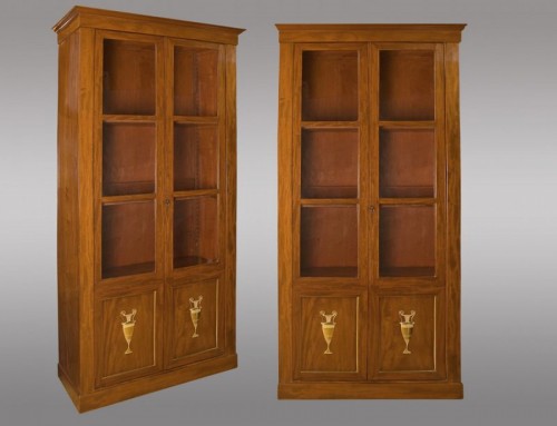 Antiquités - Pair of bookcases, France circa 1800