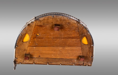 Argenterie et Arts de la table  - Très grand surtout de table en métal argenté