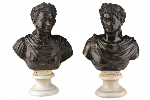 Bustes Empereurs Romains, Italie vers 1800